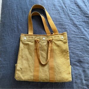Alex Mill The Perfect Weekday Tote in Golden Khaki